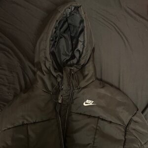 Nike Black Hooded Jacket